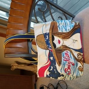 Brighton Chic Ahoy Canvas Tote Bag